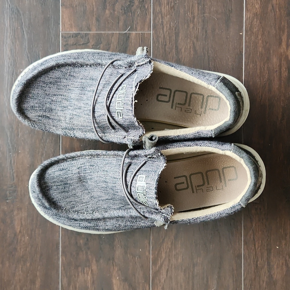 Grey Hey Dude Size 12
